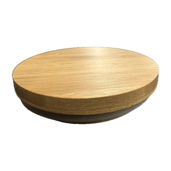 Candela Tumbler Lids - Dark Bamboo - X-Large (without hole)