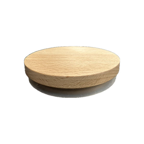 Candela Tumbler Lids - Dark Bamboo - Medium (without hole)