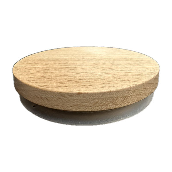 Candela Tumbler Lids - Natural Beech - X-Large (without hole)