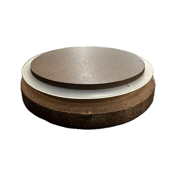 Candela Tumbler Lids - Dark Walnut - Large (without hole)