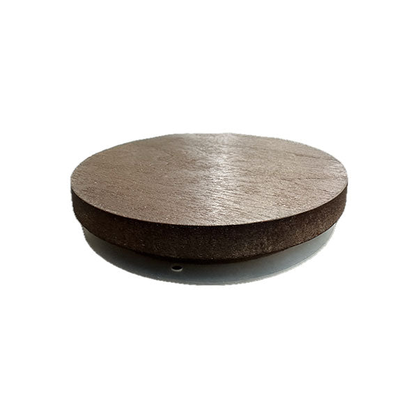 Candela Tumbler Lids - Dark Walnut - Medium (without hole)